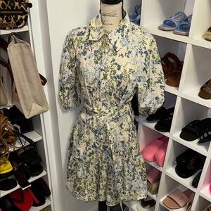 New Women’s ELOQUII Floral Print Women's Dress